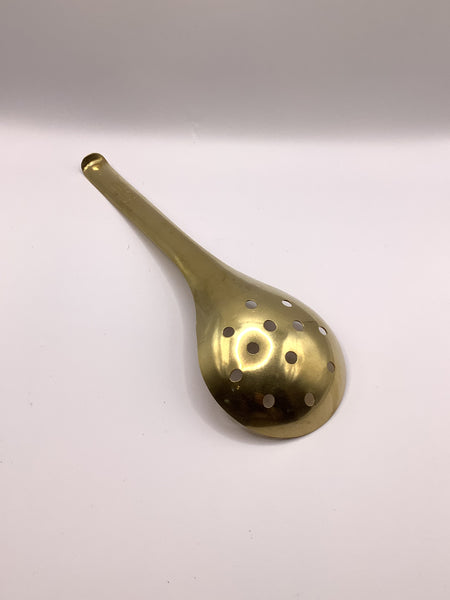 Brass Colander Ladles and Soup Spoons