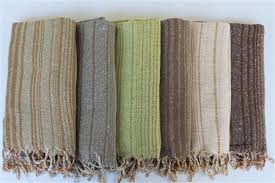 Turkish Raw Silk Scarves