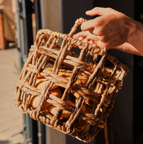 Vietnamese round baskets